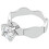 Kroužkový prsten s velkým krystalem, šířka 7 mm, elegantní design pro každou příležitost.