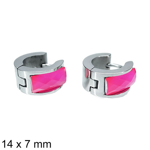 ŠPERKYLA.CZ • Náušnice - 3NE10734 - Huggie - 14 x 7 mm - 6g