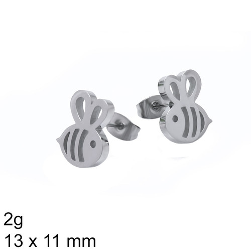 ŠPERKYLA.CZ • Náušnice - 8NE63187 - Pecky - 13 x 11 mm - 2g