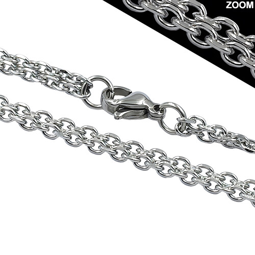 ŠPERKYLA.CZ • Řetízek - 3NN15626 - Belcher Roof - 500 x 3 mm - 9.8g