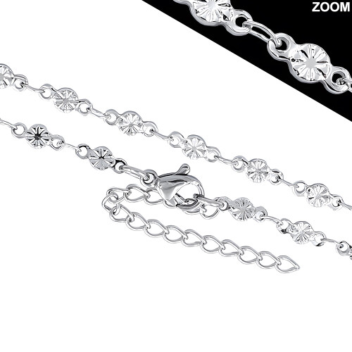 ŠPERKYLA.CZ • Řetízek - 3NN16728 - Článkový - 450 x 3.5 mm - 8g