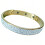 Náramek s kamínky v zlaté barvě, velikost 60 mm