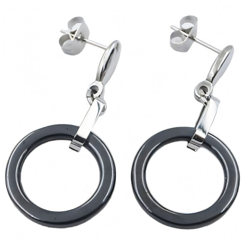 ŠPERKYLA.CZ • Náušnice - 3NE25497 - 37 x 17 mm