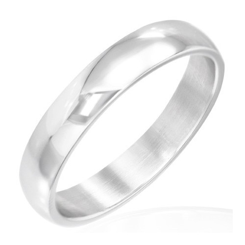 Ocelový prsten - malý lesklý prsten 5 mm