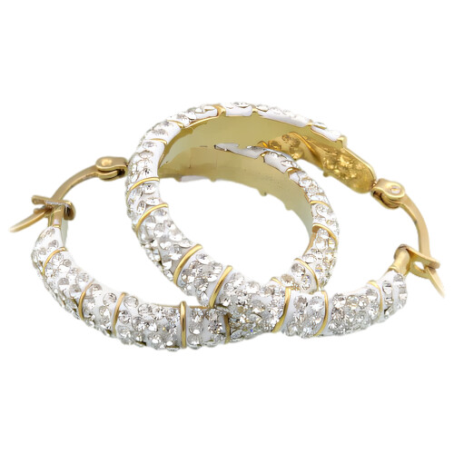 ŠPERKYLA.CZ • Náušnice - 7NE26508 - 31 x 5 mm - 9g