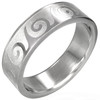 Ocelový prsten - RRR068BA