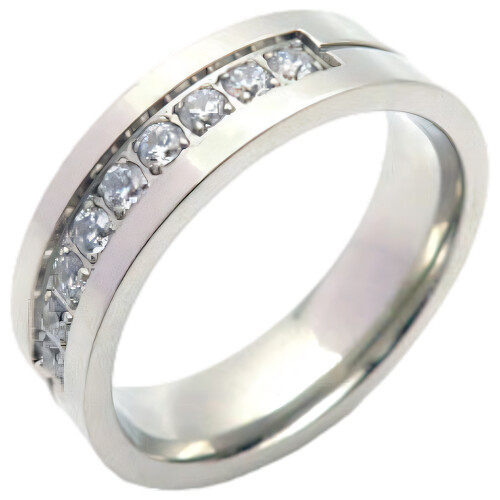 ŠPERKYLA.CZ • Prsten - 8PR35085-49.3 - 6 mm - 5g