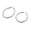 Náušnice - Kruhy - 52 x 41 x 4 mm - 12.7g