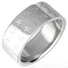 Ocelový prsten - PRB053BA