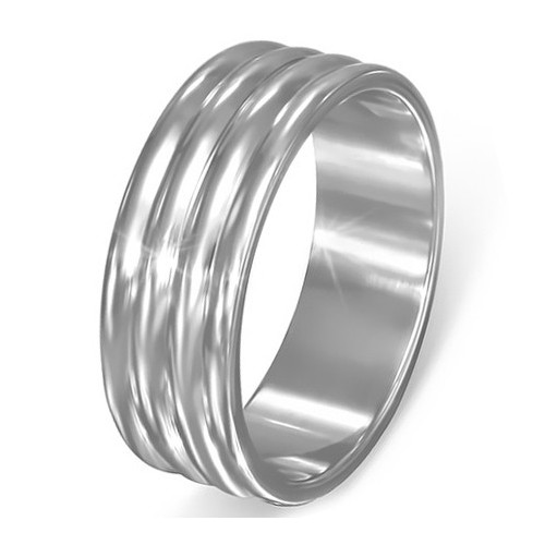 Ocelový prsten - RCT102BA