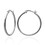 Ocelové náušnice kruhy - 20mm