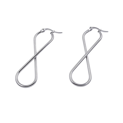 Náušnice - Kruhy - 54 x 16 x 2 mm - 6.3g