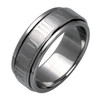 Ocelový prsten – otáčející se střed